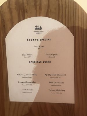 Menu photo 3 Soma Suisan West Hollywood, CA Menu photo 3 Soma Suisan West Hollywood, CA
