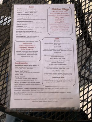 Menu photo 1 Brockett Pub House & Grill Clarkston, GA