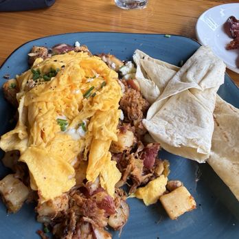 Café Benelux - Patatas Bravas Bowl - Belgian Near Me - Milwaukee, Wisconsin