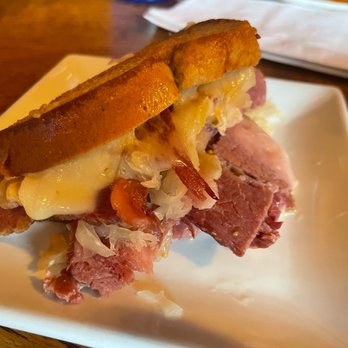 Marquarts Landing - Half of a Reuben Sandwich - American Near Me - Washington, Missouri