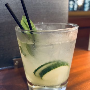 Seasons 52 - Cucumber Basil Smash - New American Near Me - Altamonte Springs, Florida Seasons 52 - Cucumber Basil Smash - New American Near Me - Altamonte Springs, Florida