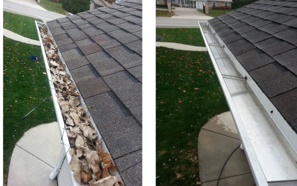 Gutter Cleaning - Professional gutter cleaning allows you to stay off your roof and let someone else do the dirty work. We ensure that all debris is removed and your downspouts are flowing smoothly.