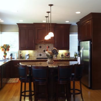 Tetz Construction - Complete new kitchen with cherry cabinets - General Contractors Near Me Tetz Construction - Complete new kitchen with cherry cabinets - General Contractors Near Me