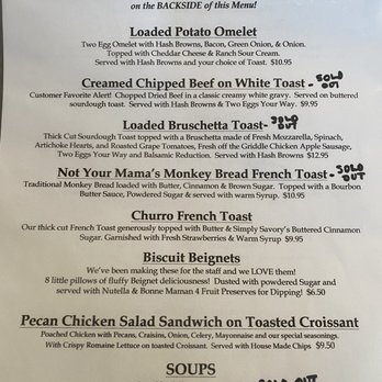The Blue Berry Cafe - Food specials menu - Waffles Near Me - Bellbrook, Ohio The Blue Berry Cafe - Food specials menu - Waffles Near Me - Bellbrook, Ohio