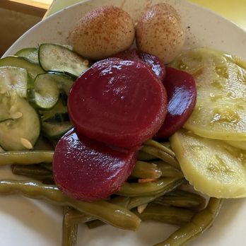 The Pig - Pickle plate! Goooood! Try it! - Barbeque Near Me - Chapel Hill, North Carolina The Pig - Pickle plate! Goooood! Try it! - Barbeque Near Me - Chapel Hill, North Carolina