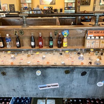 Mission BBQ - Ice Bucket with soda bottles - Barbeque Near Me - Surprise, Arizona