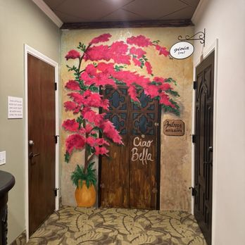 The Spa at Andreas - Cute hand painted wall art - Day Spas Near Me - Palm Springs, California