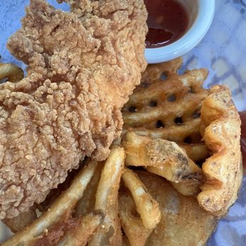Girardi's Osteria - Kids Menu: Chicken Tenders with waffle fries - Italian Near Me - Edmonds, Washington Girardi's Osteria - Kids Menu: Chicken Tenders with waffle fries - Italian Near Me - Edmonds, Washington