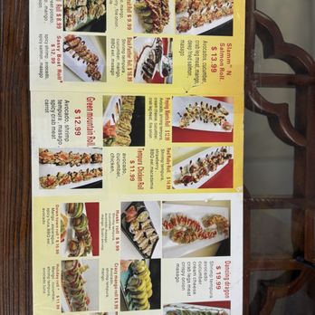 Ming Ming Tea Cafe - menu - Sushi Bars Near Me - St. Petersburg, Florida