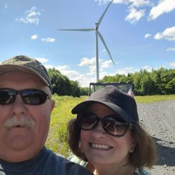 Abbot Trailside Lodging - Fun at the windmills