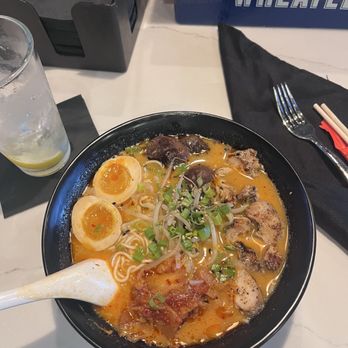 2nd Language - Tiger kimchi ramen with chicken - Ramen Near Me - Evansville, Indiana 2nd Language - Tiger kimchi ramen with chicken - Ramen Near Me - Evansville, Indiana