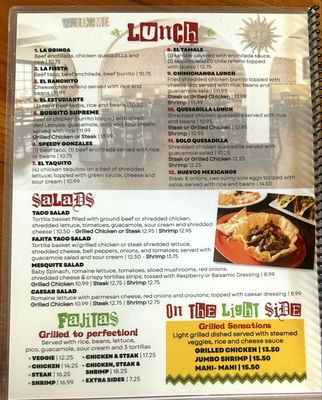 Menu photo 2 Cilantro’s Mexican Cuisine Covington, LA