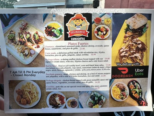 Menu photo 3 Guanaquitas 2 Cleveland, OH