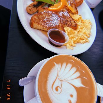 La Prime Caffe - French Toast Combo and Dolce Latte - Breakfast & Brunch Near Me - Los Angeles, California La Prime Caffe - French Toast Combo and Dolce Latte - Breakfast & Brunch Near Me - Los Angeles, California