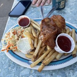 The Galley Patio & Grill - One piece fish and chips
