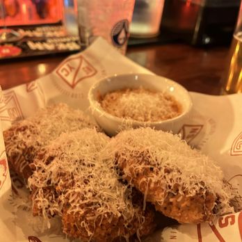 Northside Yacht Club - Fried lasagna. Not the best picture but trust me on this one totally worth a Monday night visit. - Gastropubs Near Me - Cincinnati, Ohio