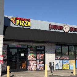 Mike's Pizza - Store front signs