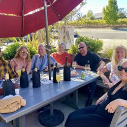 Happy Patrons @ Stevenot Winery!