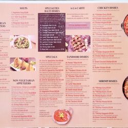 23rd Street Cafe - Menu (10/07/23). @23rdStreetCafeLA #LosAngeles #IndianFood #MexicanFood #FoodPorn