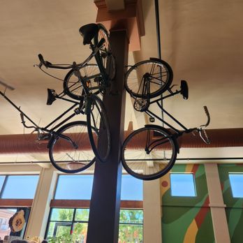 Paradigm Coffee and Music - Bikes as decoration - Music Venues Near Me - Sheboygan, Wisconsin