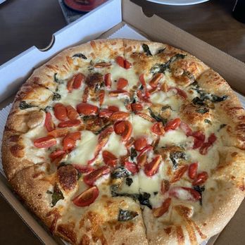 Pie Sci Pizza - Margherita (Large) - Pizza Near Me - Detroit, Michigan Pie Sci Pizza - Margherita (Large) - Pizza Near Me - Detroit, Michigan