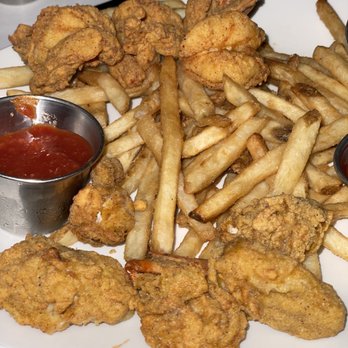 The Rouxpour - $32 FRIED SEAFOOD PLATTER - Cajun/Creole Near Me - Houston, Texas