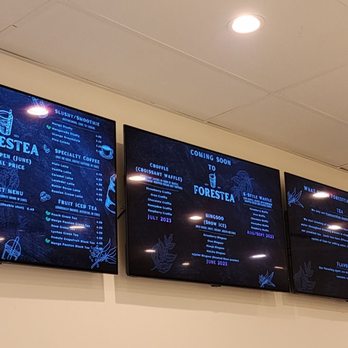 FORESTea - Menu under construction - Bubble Tea Near Me - Sumner, Washington