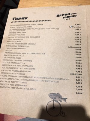 Menu photo 2 La Fresca Barcelona, B