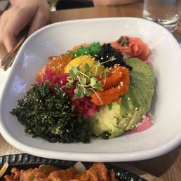 Soy Marinated Salmon Bowl Soy Marinated Salmon Bowl