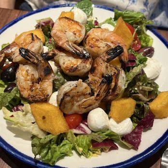 Max a Mia - Generous shrimp on this already delicious Tuscan Salad. - Italian Near Me - Avon, Connecticut