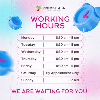 Promise ABA - Promise ABA, LLC - 217 E Alameda Ave Ste 301 Burbank, CA 91502 - (818) 748-3390 - Behavior Analysts Near Me - Valencia, California Promise ABA - Promise ABA, LLC - 217 E Alameda Ave Ste 301 Burbank, CA 91502 - (818) 748-3390 - Behavior Analysts Near Me - Valencia, California