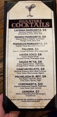 Menu photo 3 Mexican Mariachi Grill y Tequila Bar Glassboro, NJ