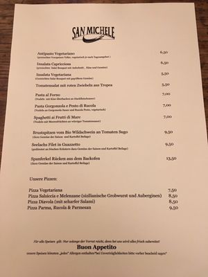 Menu photo 3 San Michele Hamburg, HH Menu photo 3 San Michele Hamburg, HH