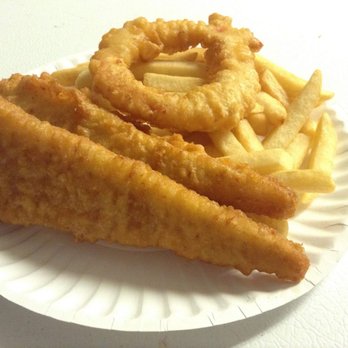 Kitty's Fish & Chips - Captains combo! Comes with 2 fish, 1 shrimp, and chips - Seafood Near Me - Covina, California Kitty's Fish & Chips - Captains combo! Comes with 2 fish, 1 shrimp, and chips - Seafood Near Me - Covina, California
