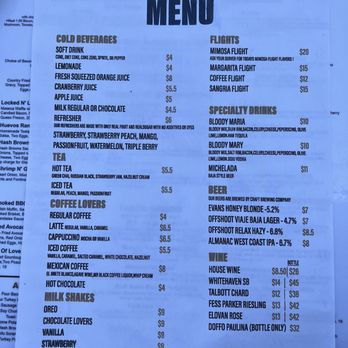 The Brunch House - Drink menu 5-2025 - Breakfast & Brunch Near Me - Temecula, California The Brunch House - Drink menu 5-2025 - Breakfast & Brunch Near Me - Temecula, California