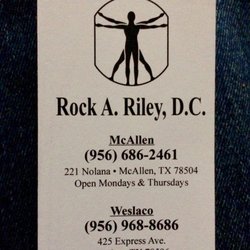 Rock A. Riley D.C - General information