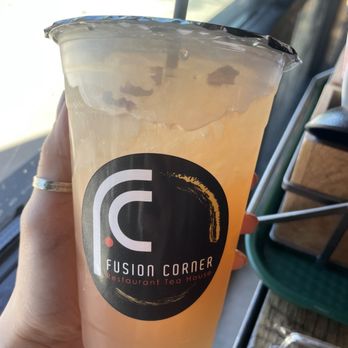 Fusion Corner - Lychees Rose Tea- too sweet - Asian Fusion Near Me - Stanton, California