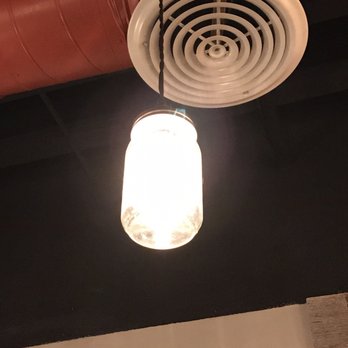 Cafe 86 - mason jar lightbulbs - Desserts Near Me - Artesia, California