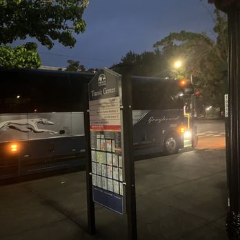 Greyhound Bus - Bus at stop. - Buses Near Me - Corvallis, Oregon Greyhound Bus - Bus at stop. - Buses Near Me - Corvallis, Oregon