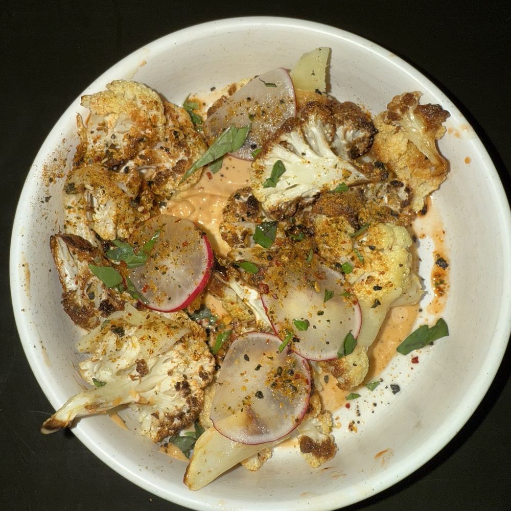 Roasted cauliflower