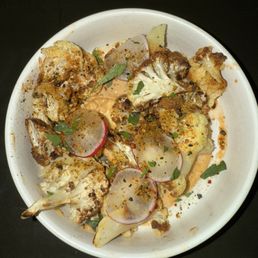 Roasted cauliflower