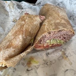 Roast beef wrap! Roast beef wrap!
