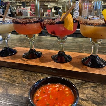 Azteca D'Oro Mexican Restaurant West Colonial - Margarita flight - Mexican Near Me - Orlando, Florida