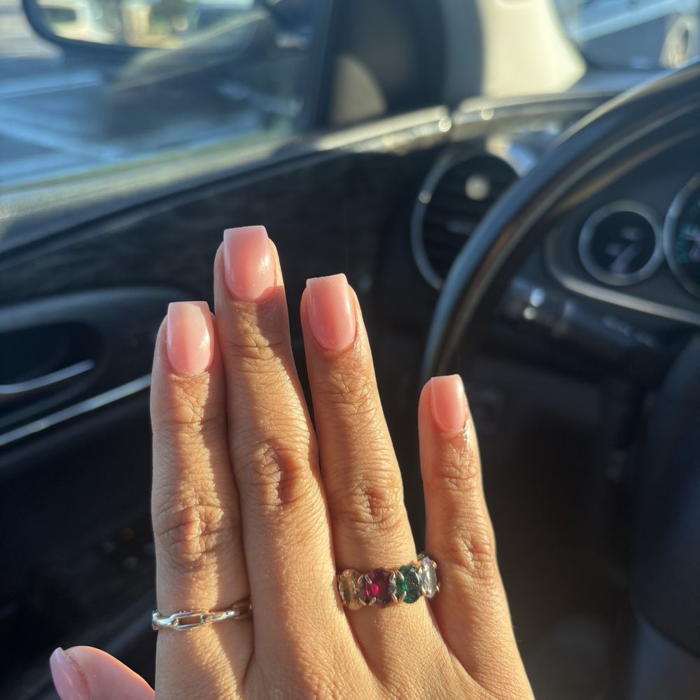 Belle Nails & Spa - Short bubble gum color nails - Nail Salons Near Me - Virginia Beach, Virginia Belle Nails & Spa - Short bubble gum color nails - Nail Salons Near Me - Virginia Beach, Virginia