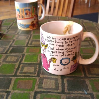 Cafe Mustache - Cute mugs! My friend in from Florida got a Florida mug...'twas fate. - Cafes Near Me - Chicago, Illinois