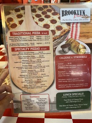 Menu photo 3 Brooklyn Pizza Fulton, MO