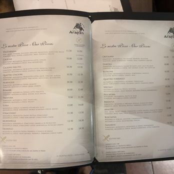 Aragon - Italian Near Me - Alghero, SS