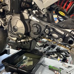 Aprilia RS660 Service and crash repair