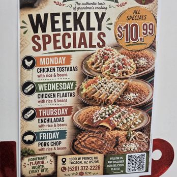 Primos Mexican Food - The daily specials - Mexican Near Me - Tucson, Arizona Primos Mexican Food - The daily specials - Mexican Near Me - Tucson, Arizona