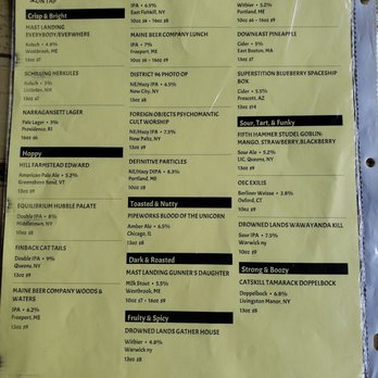 Melzingah Tap House - Beer menu - Beer Bar Near Me - Beacon, New York Melzingah Tap House - Beer menu - Beer Bar Near Me - Beacon, New York